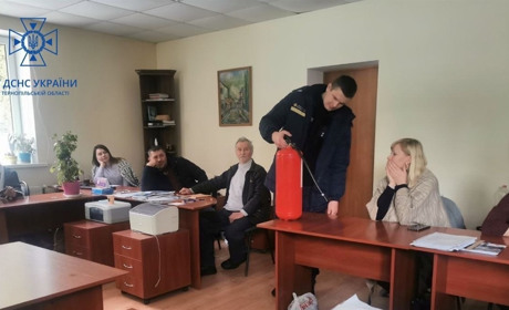 Кременецькі рятувальники і правила безпеки в організаціях: що рекомендують