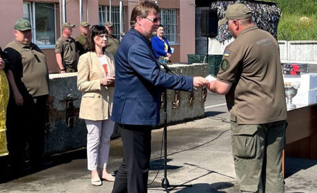 У Вараші відзначили річницю створення військової частини Нацгвардії України