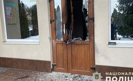 На Кременеччині внаслідок вибуху пошкоджено будівлю сільської ради