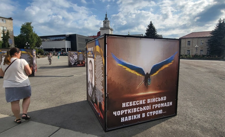 Небесне військо Чортківської громади – на головній площі міста