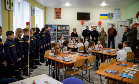 «Клас безпеки» відкрили у Гімназії імені родини Луговських