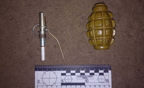 На Сарненщині в домашнього насильника знайшли бойову гранату