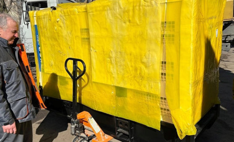 Новий генератор для лікарні: медзаклад отримав допомогу від партнерів з Німеччини