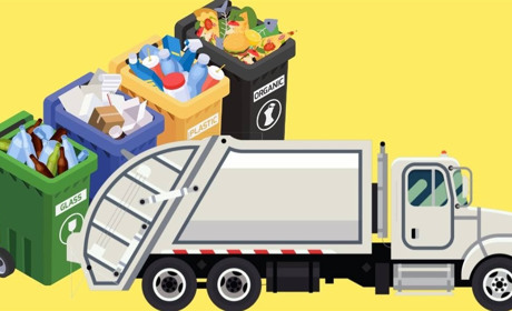 Графік вивезення великогабаритних та ремонтних відходів у лютому 2025 року