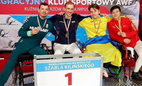 Черкащанин став призером Кубку світу з фехтування на візках