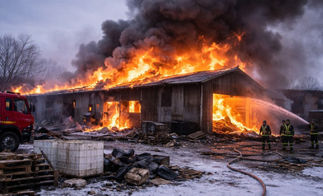 Обстріли Чернігівщини: дев’ять населених пунктів під ударом, у Прилуцькому районі пожежа