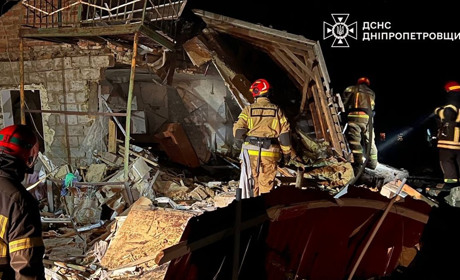 На Дніпропетровщині внаслідок атаки загинула 12-річна дівчинка, у Києві постраждали троє людей
