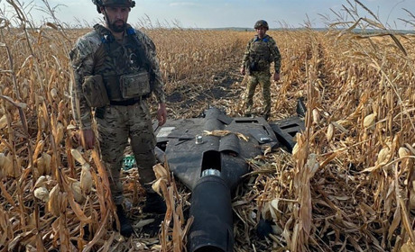 На Сумщині вибухотехніки знищили ворожий «Шахед», що за розмірами більший за людину