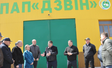 Агропідприємство «Дзвін» ділилося досвідом господарювання з провідними аграріями Тернопілля
