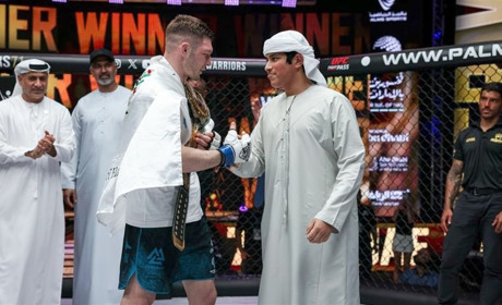 Українець Владислав Руднєв став чемпіоном UAE Warriors 71 в Абу-Дабі