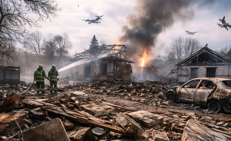 75 вибухів за добу: російські дрони атакували прикордоння та громади Чернігівщини