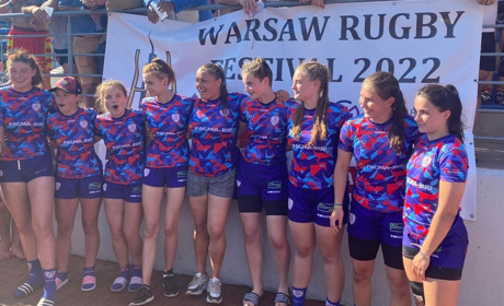 Кременчанки у збірній команді України з регбі U18 — абсолютні чемпіонки “Warsaw Rugby Festival”