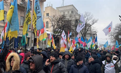 Городоцькі підприємці мітингують біля Верховної Ради. Яка ситуація у столиці