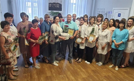 Головний лікар Білопільської первинки Костянтин Рожин вітає колег із Днем медика!