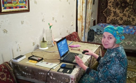  «Капитанша» интернета. Компьютер в жизни пожилых мелитопольцев