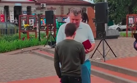 Як підліток зірвав диверсію і отримав нагороду від голови ОВА