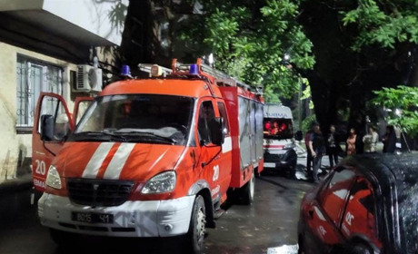 Из-за пожара в многоэтажке в Измаиле эвакуировали полсотни измаильчан