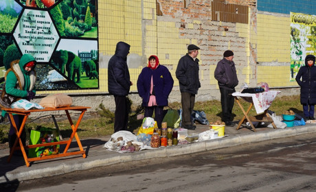 Продавців поменшало, на "київському" майданчику порожньо: переяславський базар відживає своє? ВІДЕО