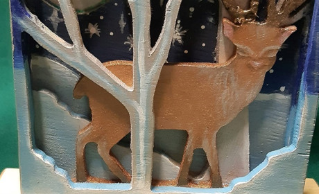 Онлайн виставка "Різвяна шкарпетка": творча старокостянтинівчанка перемогла з поміж 2000 учасників