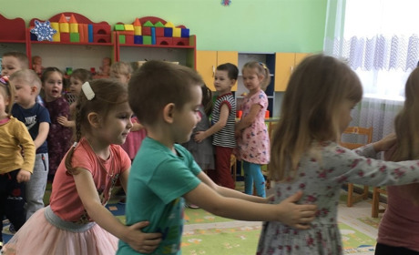 У “Барвінку” малюки здійснили подорож чарівним потягом