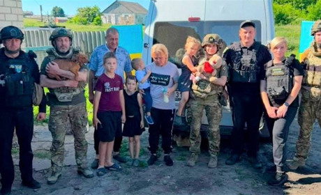 Із населених пунктів Великобурлуцької громади евакуйовано всіх дітей