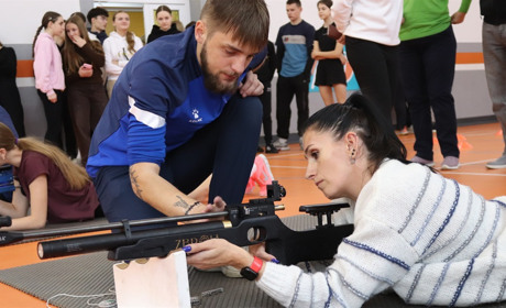 У Жмеринці провели майстер-клас з біатлону для вчителів фізичної культури та юних спортсменів