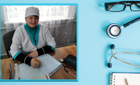 Фельдшера з Рижівки Наталію Ємельяненко нагородили відзнакою РНБО