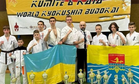 Каратисти з Нової Каховки здобули призові місця на змаганнях у Німеччині