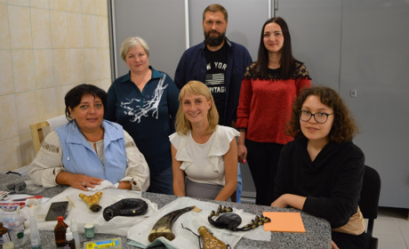 Розбиту вазу Михайла Сікорського врятували столичні реставратори. Тепер вона експонується у Києві