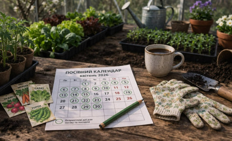 Посівний календар городника і садівника на квітень 2026 року