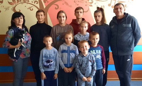 До Переяслава евакуювався дитячий будинок сімейного типу Ярославцевих із Запоріжжя