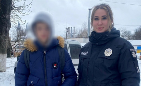 13-річного Назара з Бару поліція знайшла живого та неушкодженого, але втомленого та змерзлого