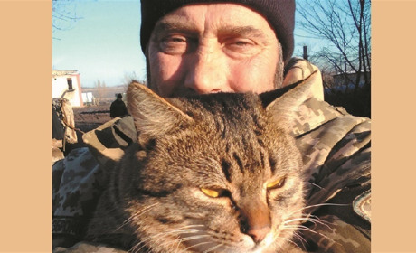 Владимир Баранюк: «Животные на фронте нужны для того, чтобы мы, бойцы, там не озверели»