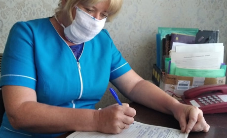 При приймальному відділені лікарні працює сортувальний пункт