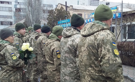 Привітали захисників країни зі святом