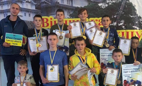 Глухівські ушу-саньдисти здобули перемоги на чемпіонаті України, що відбувся у Вінниці