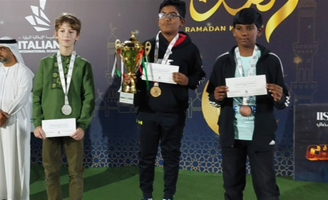 Юний шахіст з Луганщини Дмитро Федянін передав призові кошти з турніру 93-й бригаді "Холодний Яр"