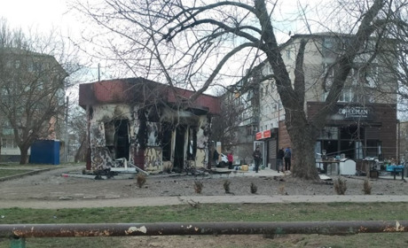 Гауляйтер Каховки Філіпчук прогнав пенсіонерів, які хотіли спитати про відсутність світла