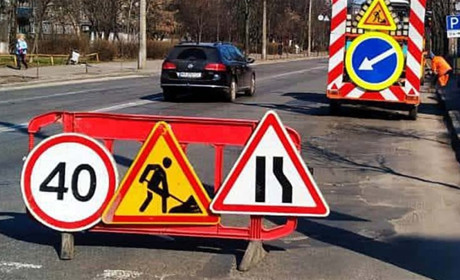 На Київській окружній дорозі майже на три місяці обмежать рух. Схема об'їзду