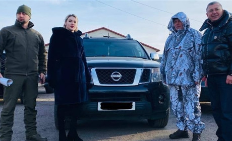 Військовослужбовцям передали оновлений потужний позашляховик