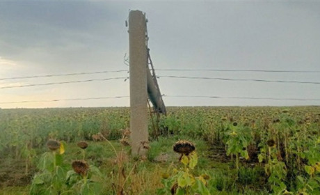 Окупована Херсонщина добу сидить без електроенергії