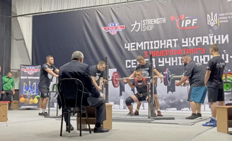 Юний чортків`янин став чемпіоном України з пауерліфтингу