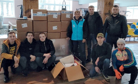 У Жмеринці переселенці отримують допомогу від міжнародних організацій