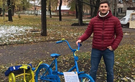 «Кочу, куди хочу»: в Умані з’явився новий арт-об’єкт