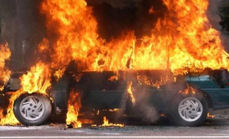 Пожежа на парковці