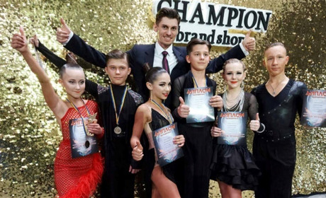 Вихованці студії "Ракурс" вибороли призові місця в Чеміонаті України зі спортивних бальних танців