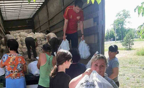 Мешканці Лисівського старостинського округу отримали 1200 продуктових наборів