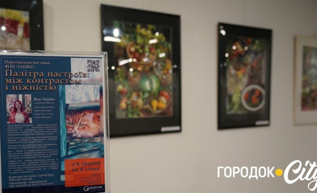 У Городоцькому музеї відкрили виставку «Палітра настрою: між контрастом та ніжністю»