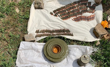 Біля Берислава знайшли схрон