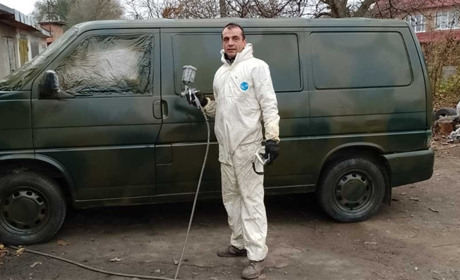 «Скіфи Поділля» придбали на фронт чергову автівку. Куди відправлено мікроавтобус та хто збирав кошти